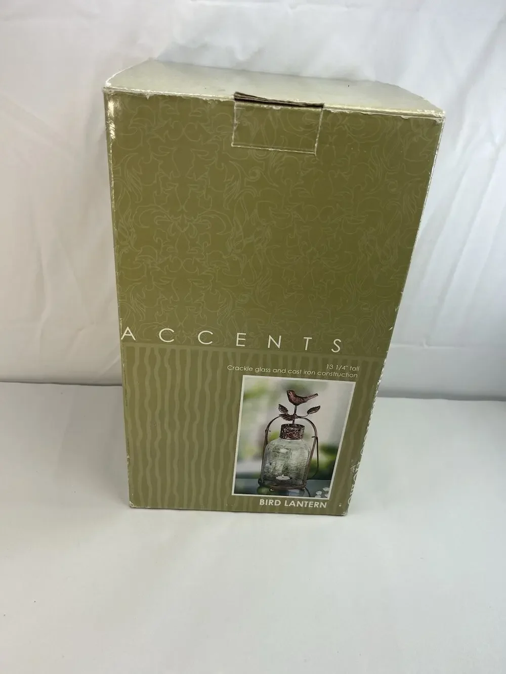 Accents Bird Lantern 13.25